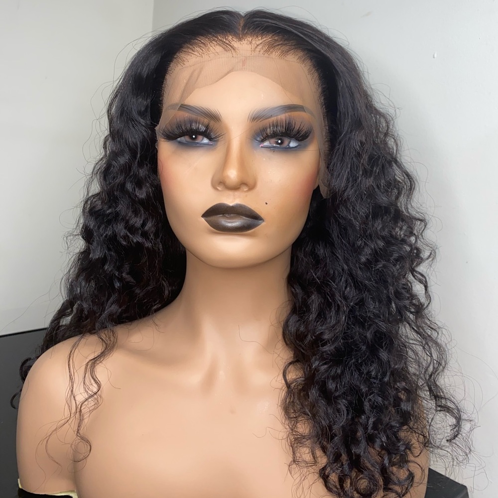 16 inch Virgin 13x4 Frontal Wig
